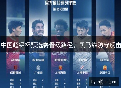 中国超级杯预选赛晋级路径，黑马靠防守反击